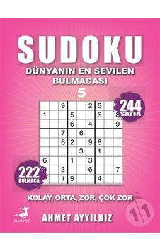 Sudoku 5 - Ahmet Ayyıldız - Olimpos Yayınları