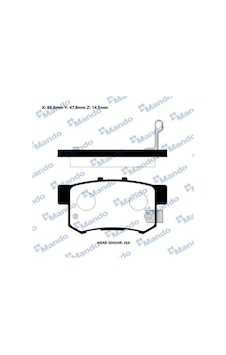 Mando Rmpo04ns Fren Balatası Arka.japon Cıvıc Es Cıvıc Ep. Eu Hb 01 05 Cıvıc Fd. Fb 06 16 Crv Rd 2.0 02 06 Accord Ce Euro 96 97 Accord Ch 98 02 S2000 Ap 00 07 Prelude Bb 92 01 Swıft Ez 1.6 06 10 1.6 03 04 5750yt