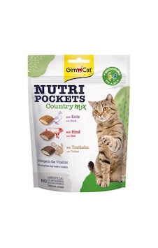 Gimcat Nutri Pockets Country Mix Yetişkin Kedi Ödülü 150 G Gimcat Nutri Pockets Country Mix Yetişkin Kedi Ödülü 150 G