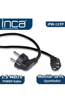 Inca Ipw-33Tp Power Kablo 1.5M Inca Ipw-33Tp Power Kablo 1.5M