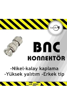 Lorex Vidalı Bnc Konnektör Güvenlik Kamerası Bağlantı Lorex Vidalı Bnc Konnektör Güvenlik Kamerası Bağlantı