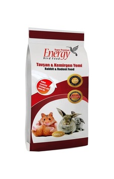 ENERGY Tavşan&Kemirgen Yemi 500 gr x 6 Adet