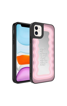 Apple Uyumlu iPhone 11 Aynalı Desenli Kamera Korumalı Parlak Mirror Apple Uyumlu iPhone 11 Aynalı Desenli Kamera Korumalı Parlak Mirror