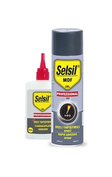 Selsil Mdf Hızlı Yapıştırıcı 400 ML + 100 G Selsil Mdf Hızlı Yapıştırıcı 400 ML + 100 G