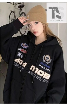 Tarzsokak 404 Never Shutup Sweatshirt Fermuarlı Hırka Siyah Tarzsokak 404 Never Shutup Sweatshirt Fermuarlı Hırka Siyah