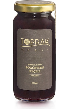Toprak Doğal Sakarya Şekersiz Böğürtlen Reçeli 270 G Toprak Doğal Sakarya Şekersiz Böğürtlen Reçeli 270 G