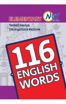 Elemantary 116 English Words Kartları-Temel Seviye 116 İngilizce Kelime- Nut Publishing Elemantary 116 English Words Kartları-Temel Seviye 116 İngilizce Kelime- Nut Publishing