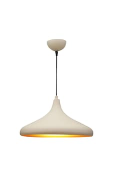 Mylights Beyaz Içi Altin Metal Sarkit Avize 35Cm Mutfak Avize Salon Avize Mylights Beyaz Içi Altin Metal Sarkit Avize 35Cm Mutfak Avize Salon Avize