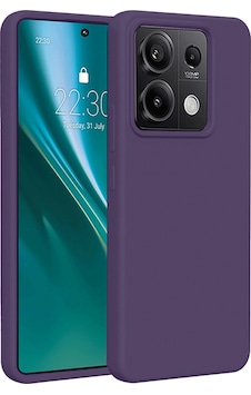 Xiaomi Redmi Note 13 Pro 4g Kılıf First Silikon - Mor Xiaomi Redmi Note 13 Pro 4g Kılıf First Silikon - Mor