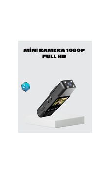 Mini Güvenlik Kamerası 1080p 3mp Fotoğraf 180 Ayarlanabilir Lens Usb Şarjlı Çok Renkli