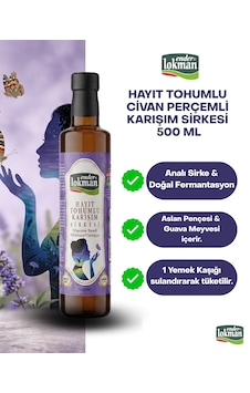 Hayıt Tohumlu Karışım Sirkesi 500 Ml