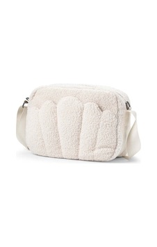 Bebek Bakım Çantası Cross Body White Bouclé White Bouclé Bebek Bakım Çantası Cross Body White Bouclé White Bouclé