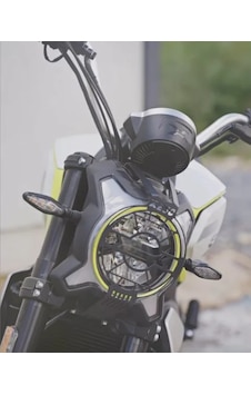 Moto Üçel Cfmoto Clx 250 Uyumlu Far Koruma Moto Üçel Cfmoto Clx 250 Uyumlu Far Koruma