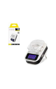 Batarya Şarj Aleti Akrep Usbli Akıllı Lcd Ekranlı 1A 5W Aurıs Ars Batarya Şarj Aleti Akrep Usbli Akıllı Lcd Ekranlı 1A 5W Aurıs Ars