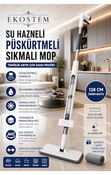 Kendinden Sıkmalı Kendini Temizleyen Mikrofiber Mop Su Hazneli Yer Mopu Fayans Duvar Yüzey Temizlik Kendinden Sıkmalı Kendini Temizleyen Mikrofiber Mop Su Hazneli Yer Mopu Fayans Duvar Yüzey Temizlik