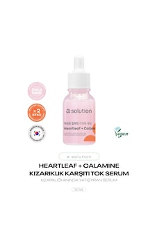 Kızarık Ve Sivilceli Ciltleri Anında Yatıştıran Tok Serum Heartleaf + Calamine Tok Serum