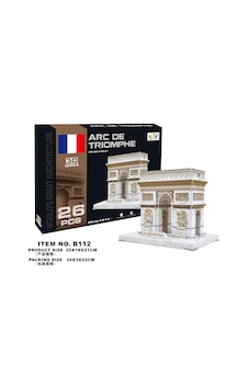 Cc Oyuncak - 3d Puzzle Arc De Triomphe - 26 Parça Cc Oyuncak - 3d Puzzle Arc De Triomphe - 26 Parça