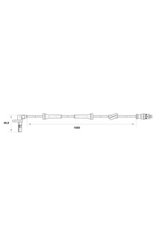 Abs Sensörü - Fiat Brava, Marea - Trıton-trn0077 Abs Sensörü - Fiat Brava, Marea - Trıton-trn0077