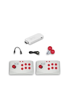Schitec X6 4khd Kablosuz Çift Arcade Joystickli Retro Oyun Konsolu 21150 i Makinası Oyunlu 64gb Schitec X6 4khd Kablosuz Çift Arcade Joystickli Retro Oyun Konsolu 21150 i Makinası Oyunlu 64gb