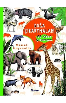 Memeli Hayvanlar - Doğa Çıkartmaları- Teleskop Popüler Bilim Memeli Hayvanlar - Doğa Çıkartmaları- Teleskop Popüler Bilim