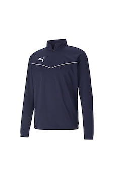 Puma Teamrise 1/4 Zip Top Erkek Futbol Antrenman Uzun Kollu Tişört Mavi Puma Teamrise 1/4 Zip Top Erkek Futbol Antrenman Uzun Kollu Tişört Mavi