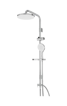 Vario Oval Tepe Başlıklı Duş Seti Gümüş Vario Oval Tepe Başlıklı Duş Seti Gümüş