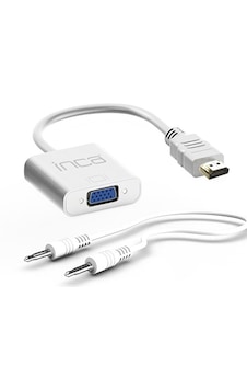Inca Ihtvj-7 Hdmı To Vga Jaklı Çevirici Ses Kablosu Dahil Inca Ihtvj-7 Hdmı To Vga Jaklı Çevirici Ses Kablosu Dahil