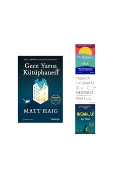 Geceyarısı Kutuphanesı + Rahatlama + İnsanlar + Yasama Tutunmak Icın Nedenler 4 Set