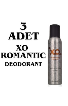 Xo Romantic Ekstraordinarty Erkek Sprey Deodorant 3 x 150 ML Xo Romantic Ekstraordinarty Erkek Sprey Deodorant 3 x 150 ML