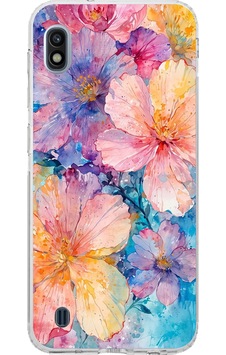 Samsung Galaxy J8 - A6 Plus Uyumlu Renkli Çiçekler Sulu Boya Baskılı Silikon Kılıf Renkli Samsung Galaxy J8 - A6 Plus Uyumlu Renkli Çiçekler Sulu Boya Baskılı Silikon Kılıf Renkli