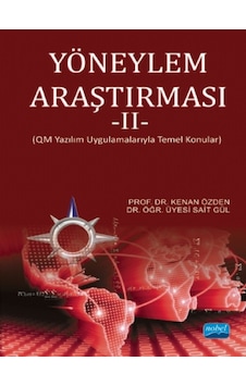 Yöneylem Araştırması-2  - Kenan Özden  - Nobel Akademik Yayıncılık