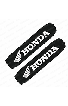 Honda Baskılı Amortisör Çorabı Kılıfı Beyaz Honda Baskılı Amortisör Çorabı Kılıfı Beyaz