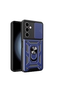 Samsung Uyumlu Galaxy A24 Kılıf Magnetik Standlı Kamera Korumalı Sürgülü Vega Kapak