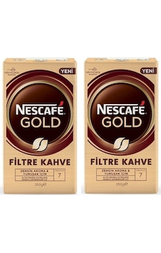 Nescafe Gold Filtre Kahve 2 x 250 G Nescafe Gold Filtre Kahve 2 x 250 G