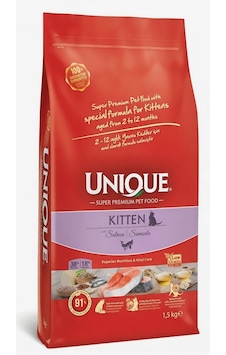 Kitten Salmon Low Grain Yavru Kedi Maması, Somon Balığı Aromalı, 1,5 Kg, 0-1 Yaş, Düşük Tahıllı, Yüksek Enerjili Formül Kitten Salmon Low Grain Yavru Kedi Maması, Somon Balığı Aromalı, 1,5 Kg, 0-1 Yaş, Düşük Tahıllı, Yüksek Enerjili Formül