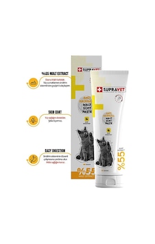 Supravet Hairball Tüy Yumağı Kedi Malt Macunu 30 Gr 276-75001.01 Supravet Hairball Tüy Yumağı Kedi Malt Macunu 30 Gr 276-75001.01