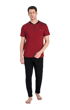 Over Sleep By Poleren Over Sleep 2354 Erkek Süprem Yazlık Takım M-l-xl-2xl Bordo Over Sleep By Poleren Over Sleep 2354 Erkek Süprem Yazlık Takım M-l-xl-2xl Bordo