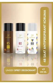 Niche Deodorant Set 3x200 Ml Tobacco Vanille - Boss Girl - Narkotike Fleure