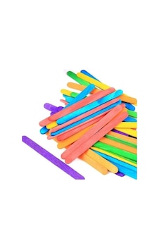 Ticon Renkli Dil Çubuğu Dar 50li - 6 Paket Ticon Renkli Dil Çubuğu Dar 50li - 6 Paket