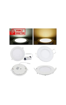 Watt Sıvaaltı Günışığı Gömme Led Panel-spot Lamba Işık Gücü:18w Dış Çap:22 Cm Delik Çap:20,5 Cm Watt Sıvaaltı Günışığı Gömme Led Panel-spot Lamba Işık Gücü:18w Dış Çap:22 Cm Delik Çap:20,5 Cm
