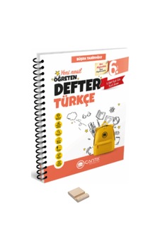 6. Sınıf Türkçe Öğreten Defter Ve Telefon Standı 6. Sınıf Türkçe Öğreten Defter Ve Telefon Standı