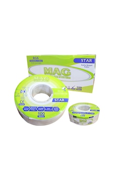 Rg6U4 Mag Star Anten Kablosu 48 Tel 100 Metre Rg6U4 Mag Star Anten Kablosu 48 Tel 100 Metre