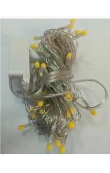 10m 100 Led Damla Uçlu Led Işık Beyaz Işık Şeffaf Kablo Çok Renkli 10m 100 Led Damla Uçlu Led Işık Beyaz Işık Şeffaf Kablo Çok Renkli