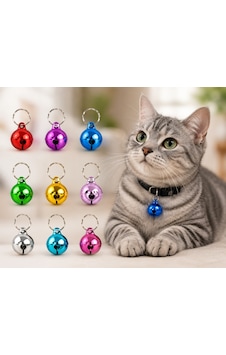Renkli Metal Kedi Ve Köpek Tasma Çanı - Tasma Aksesuarı 1 Adet Renkli Metal Kedi Ve Köpek Tasma Çanı - Tasma Aksesuarı 1 Adet