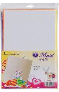 Yapışkanlı Eva 50x70 10'lu Paket Yapışkanlı Eva 50x70 10'lu Paket