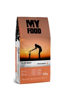 My Food Kısırlaştırılmış Somonlu Yetişkin Kedi Maması 12 KG My Food Kısırlaştırılmış Somonlu Yetişkin Kedi Maması 12 KG