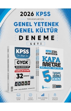 Hoca Kafası 2026 Kpss Gkgy Kafametre 5 Deneme & Evp Akademi Kpss Tüm Dersler 32 Deneme Seti Hoca Kafası 2026 Kpss Gkgy Kafametre 5 Deneme & Evp Akademi Kpss Tüm Dersler 32 Deneme Seti