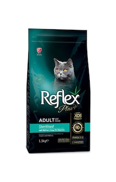 Reflex Plus Somonlu Kısırlaştırılmış Yetişkin Kedi Maması 3 x 1500 G Reflex Plus Somonlu Kısırlaştırılmış Yetişkin Kedi Maması 3 x 1500 G