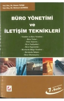 Büro Yönetimi ve İletişim Teknikleri Hasan Tutar (2.El)