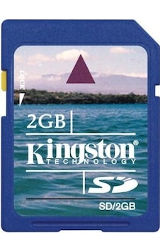 Kingston 2 GB Secure Digital SD/2GB Hafıza Kartı Kingston 2 GB Secure Digital SD/2GB Hafıza Kartı